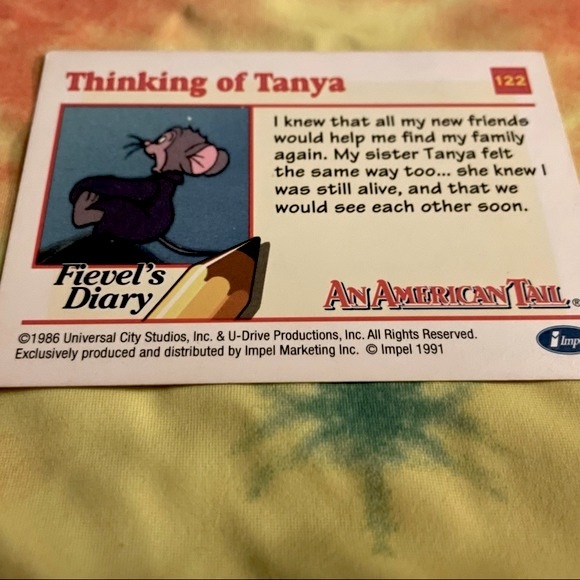 🔥3 for $23🔥 Vintage 1991 An American Tail & Fivel Goes West Collector Cards - Picture 5 of 9